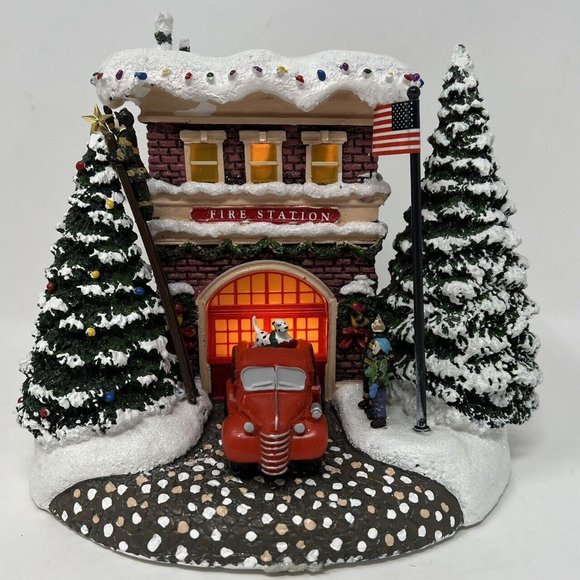 Thomas Kinkade Holiday Thomas Kinkade A First Responders Christmas